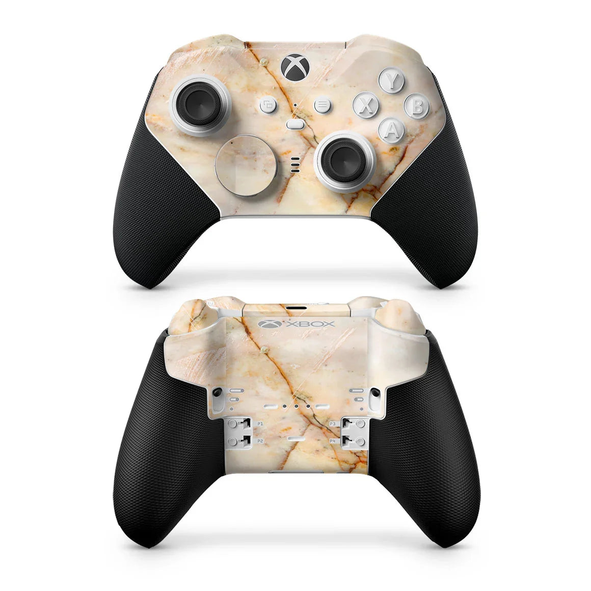 Xbox Elite Series 2 Core Controller Marble Series Yellow Skin
