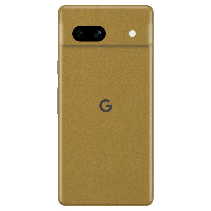 Google Pixel 7a Metal Series Gold Skin