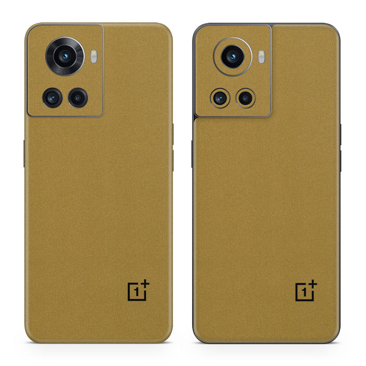 OnePlus 10R Metal Series Gold Skin