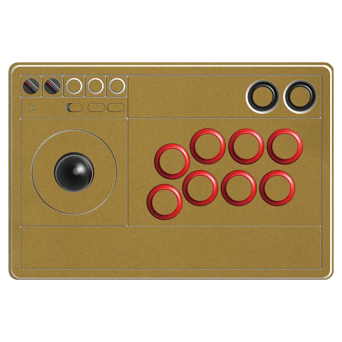 8Bitdo Arcade Stick Metal Series Gold Skin