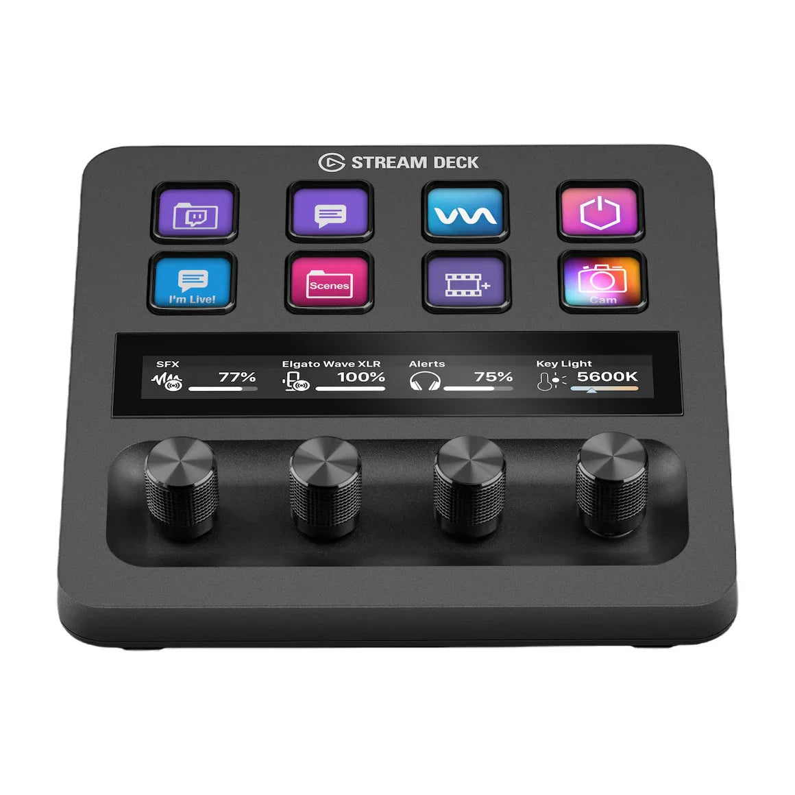 Elgato Stream Deck + Naked Series Clear Matte Skin