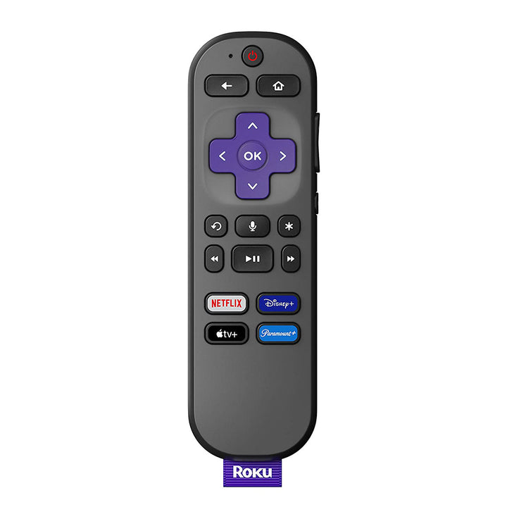 Roku Voice Remote Naked Series Clear Matte Skin