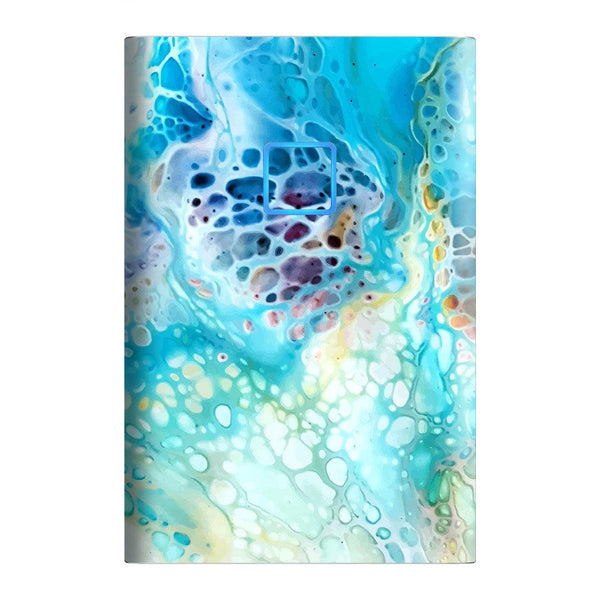 Samsung T7 Touch Portable SSD Oil Paint Series Arctic Waves Skin
