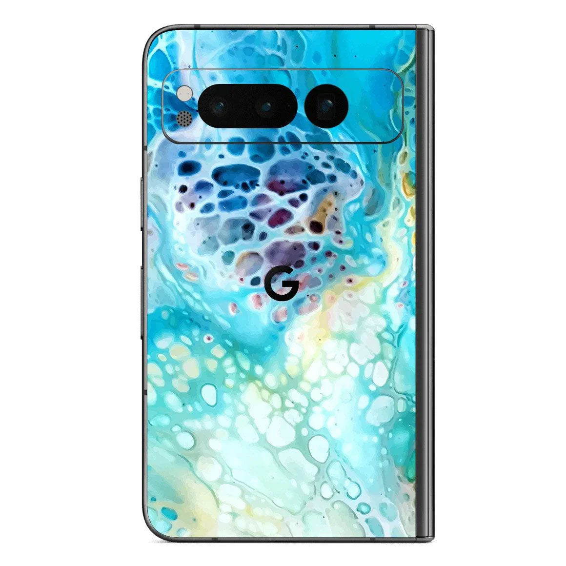 Google Pixel Fold Oil Paint Series Skins - Slickwraps