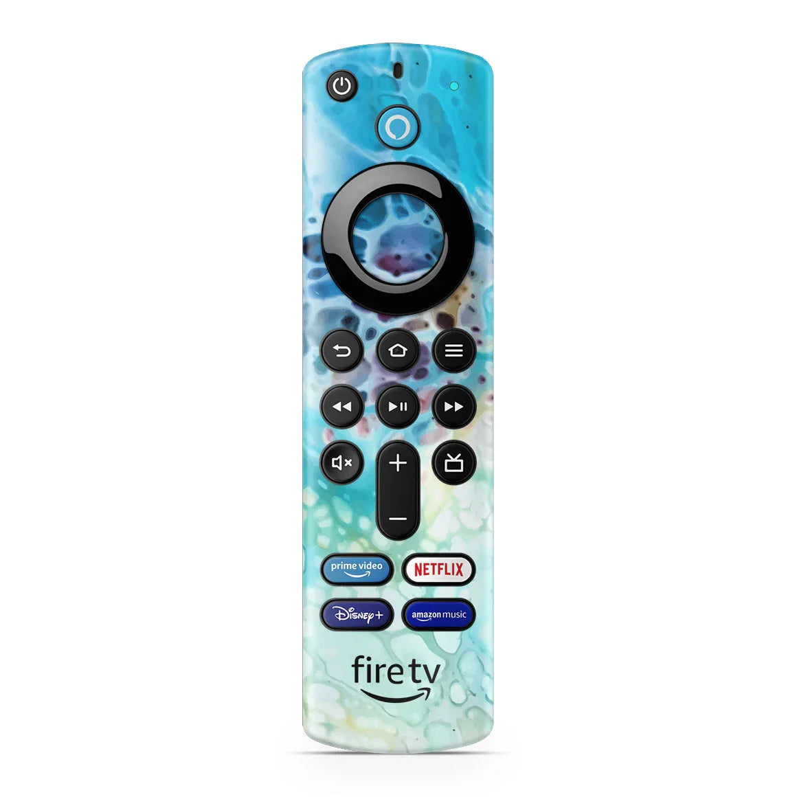 Amazon Fire TV Stick 4K Max Oil Paint Series Arctic Waves Skin