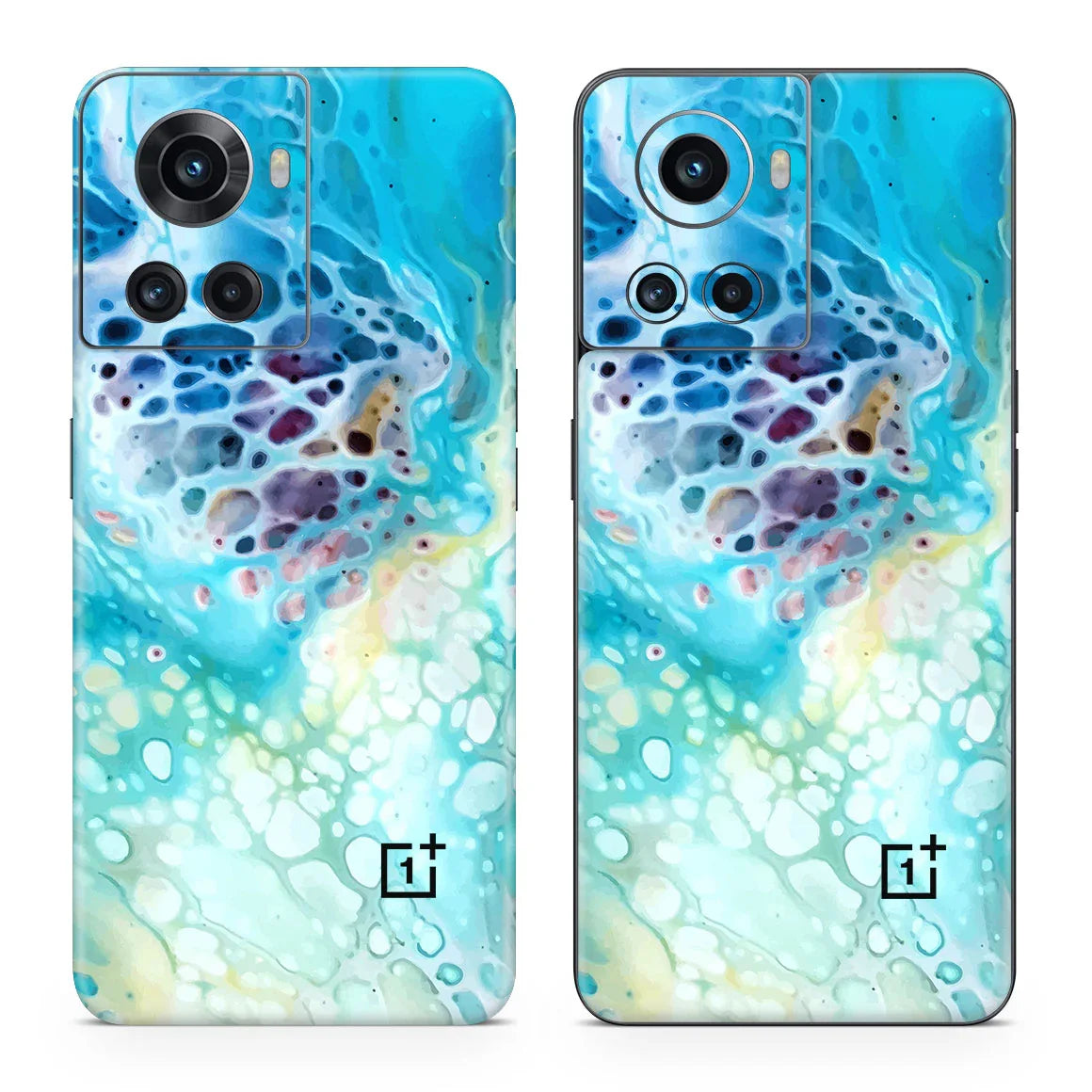 OnePlus 10R Oil Paint Series Arctic Waves Skin