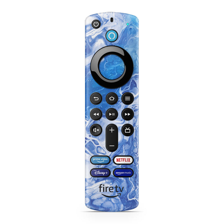 Amazon Fire TV Stick 4K Max Oil Paint Series Blue Waves Skin
