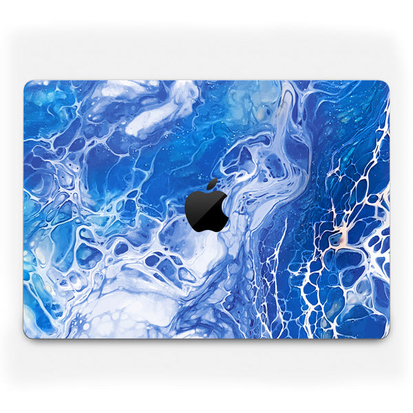 MacBook Pro 14" (2023, M2) Oil Paint Series Blue Waves Skin