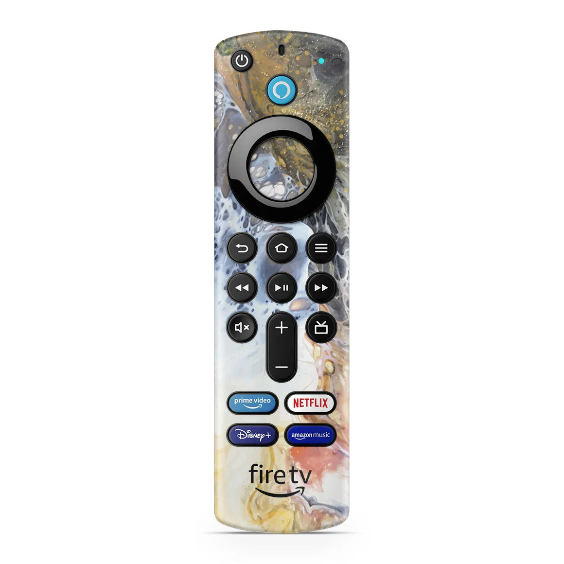 Amazon Fire TV Stick 4K Max Oil Paint Series Coastline Skin