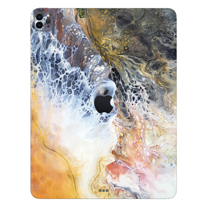 iPad Pro 12.9 Gen 6 Oil Paint Series Coastline Skin