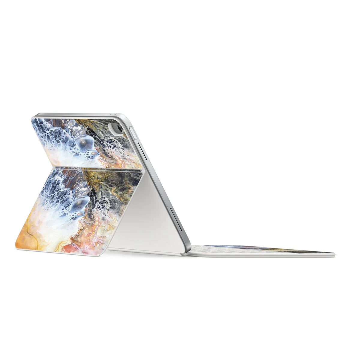 Magic Keyboard Folio for iPad (Gen 10) Oil Paint Series Coastline Skin