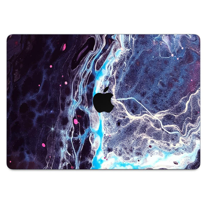 MacBook Air 15” Oil Paint Series Dark Waves Skin