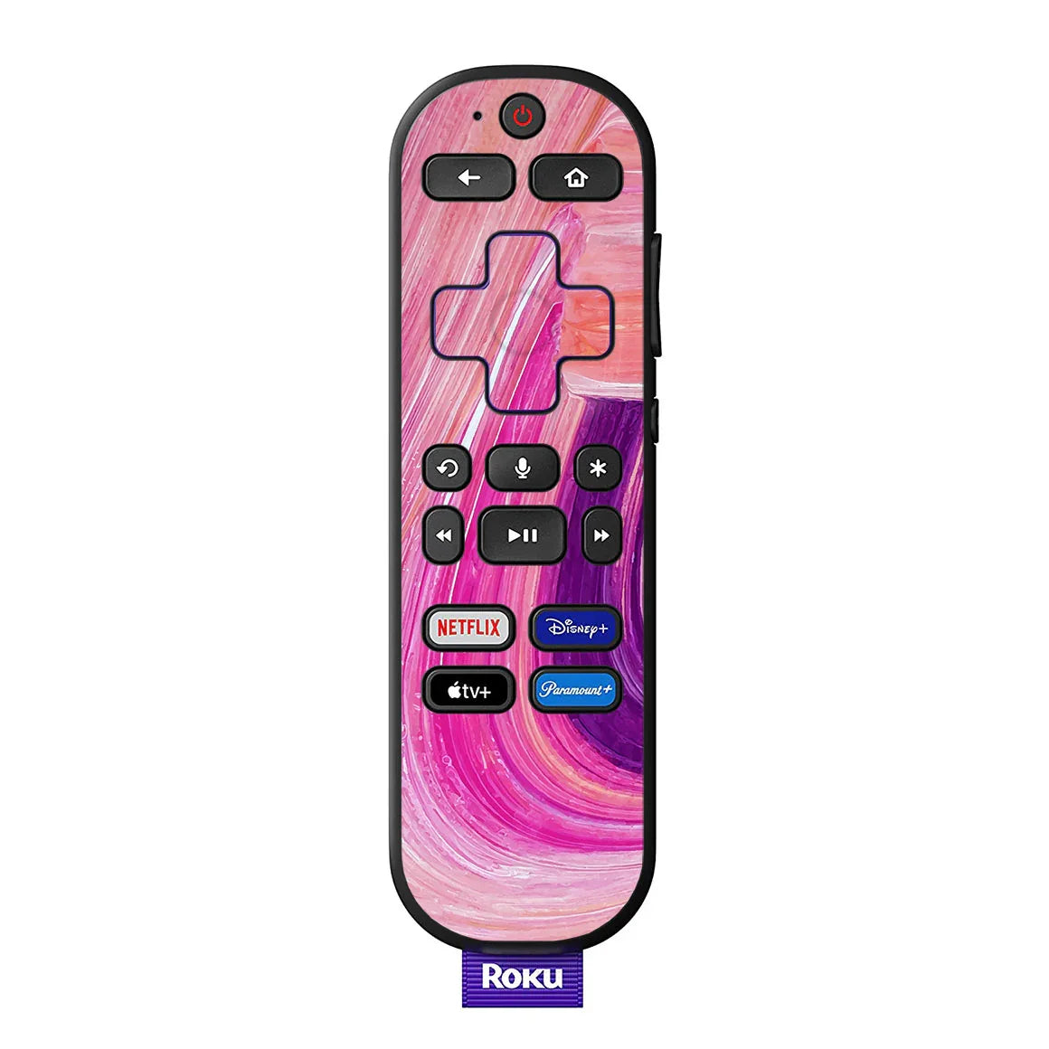 Remote Skin Roku Voice Remote Oil Paint Series Skins/Wraps & Covers – Slickwraps