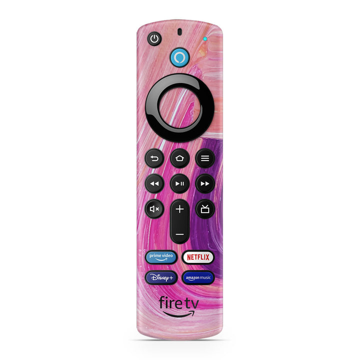 Amazon Fire TV Stick 4K Max Oil Paint Series Pink Brushed Skin