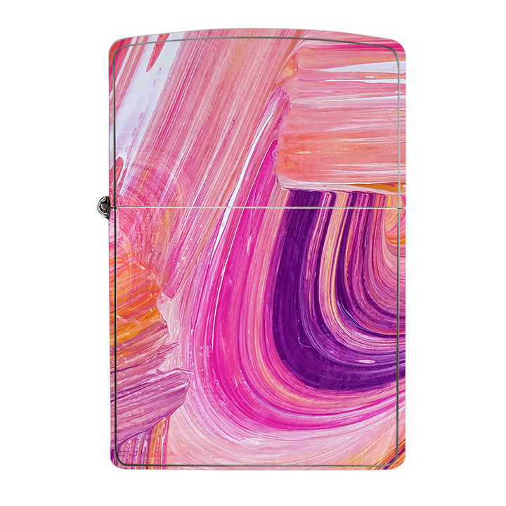 ZIPPO Oil Paint Series Pink Brushed Skin