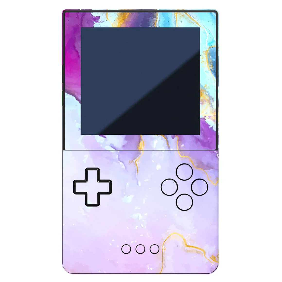 Analogue Pocket Oil Paint Series Pink Swirl Skin