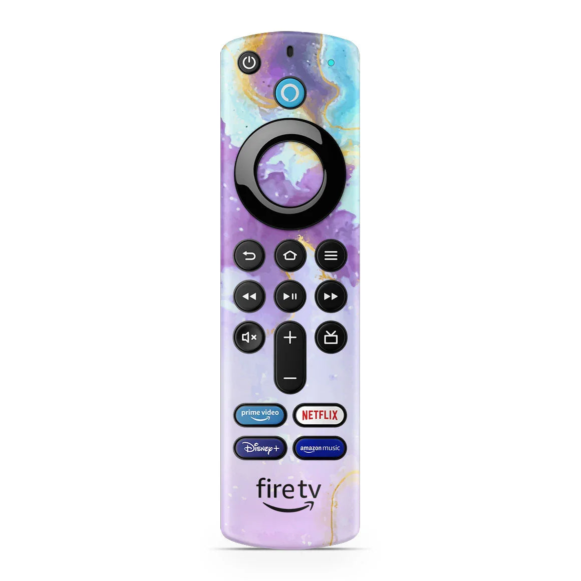 Amazon Fire TV Stick 4K Max Oil Paint Series Pink Swirl Skin