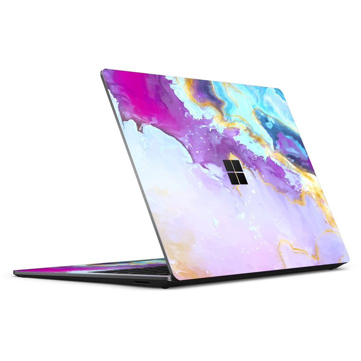Surface Laptop 5 15" Oil Paint Series Pink Swirl Skin