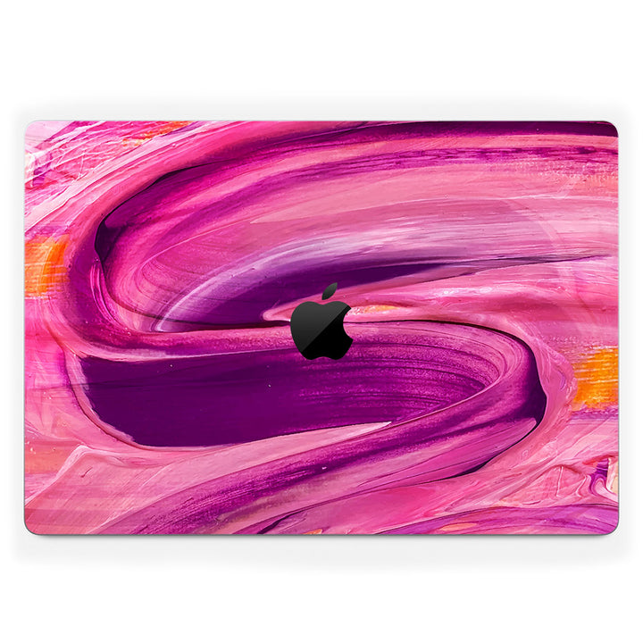 MacBook Pro 16" (2023, M2) Oil Paint Series Purple Brushed Skin