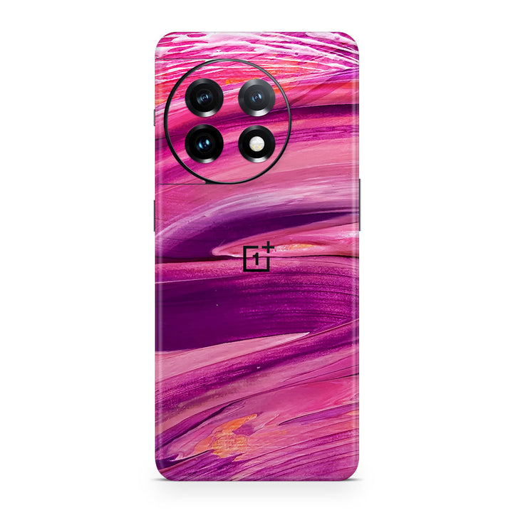 OnePlus 11 5G Oil Paint Series Purple Brushed Skin