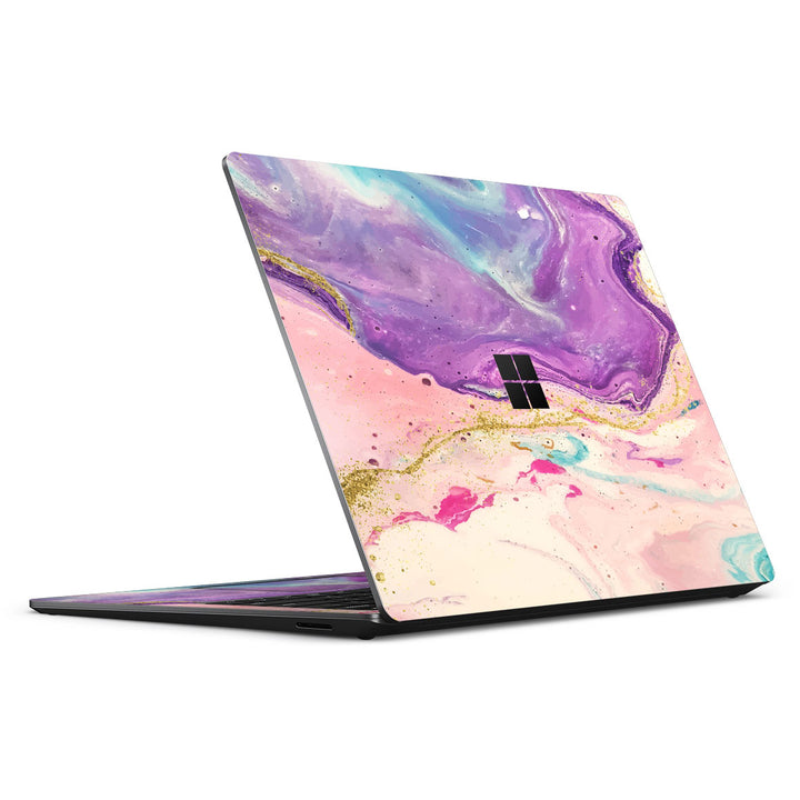 Surface Laptop 5 15" Oil Paint Series Purple Swirl Skin