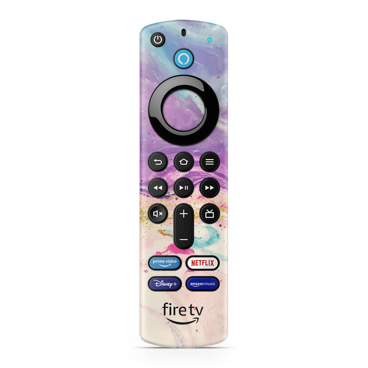 Amazon Fire TV Stick 4K Max Oil Paint Series Purple Swirl Skin