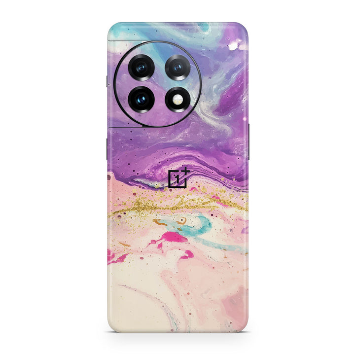 OnePlus 11 5G Oil Paint Series Purple Swirl Skin