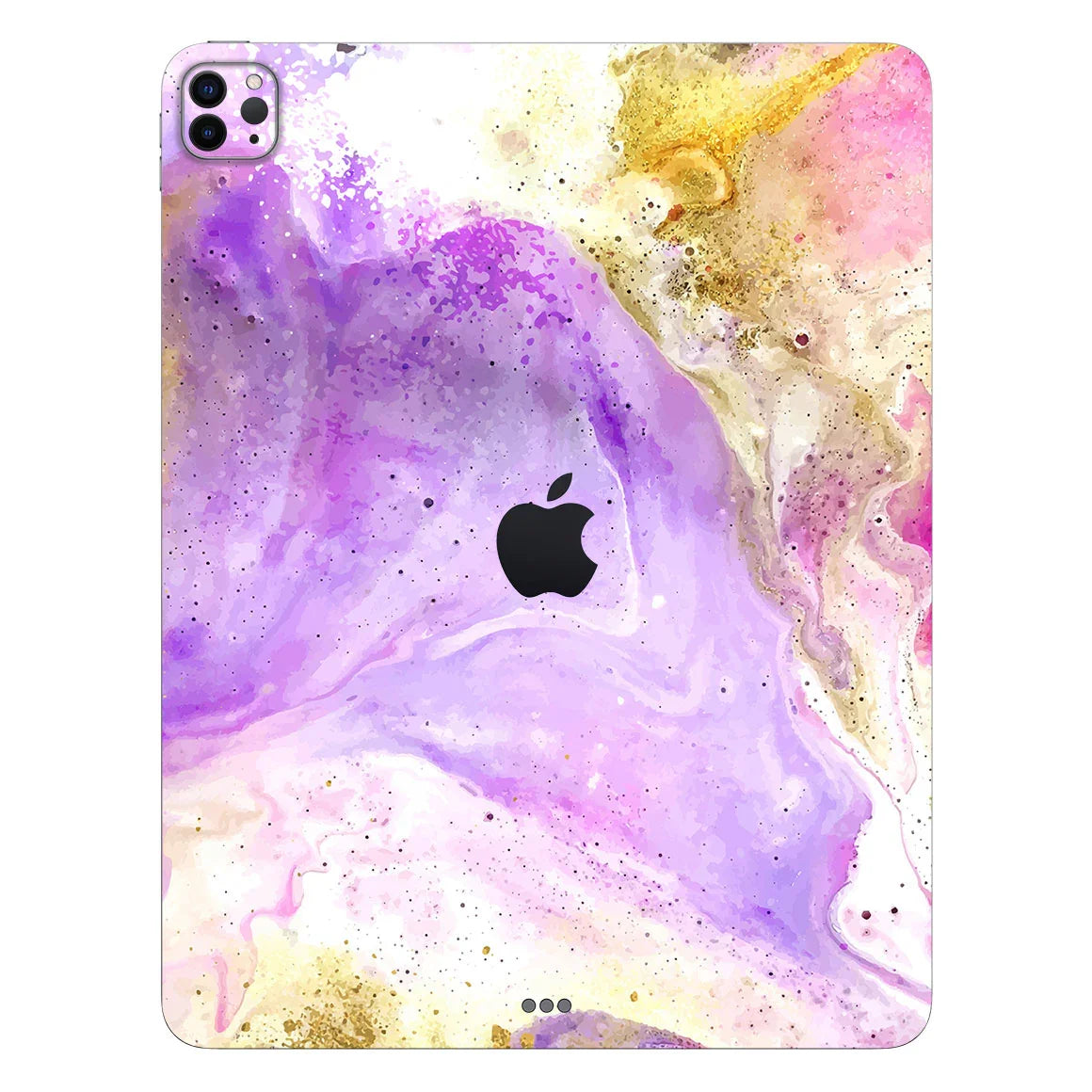 iPad Pro 12.9 Gen 6 Oil Paint Series Rainbow Swirl Skin