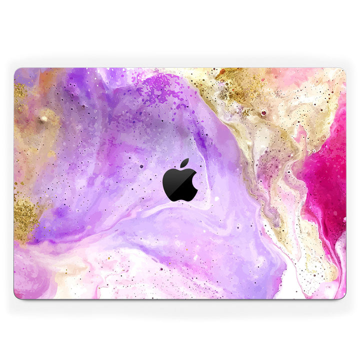 MacBook Pro 16" (2023, M2) Oil Paint Series Rainbow Swirl Skin