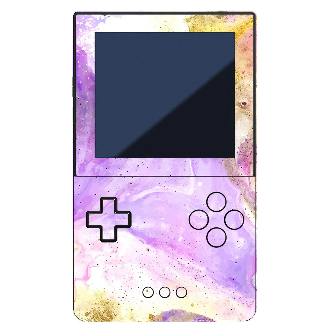 Analogue Pocket Oil Paint Series Rainbow Swirl Skin