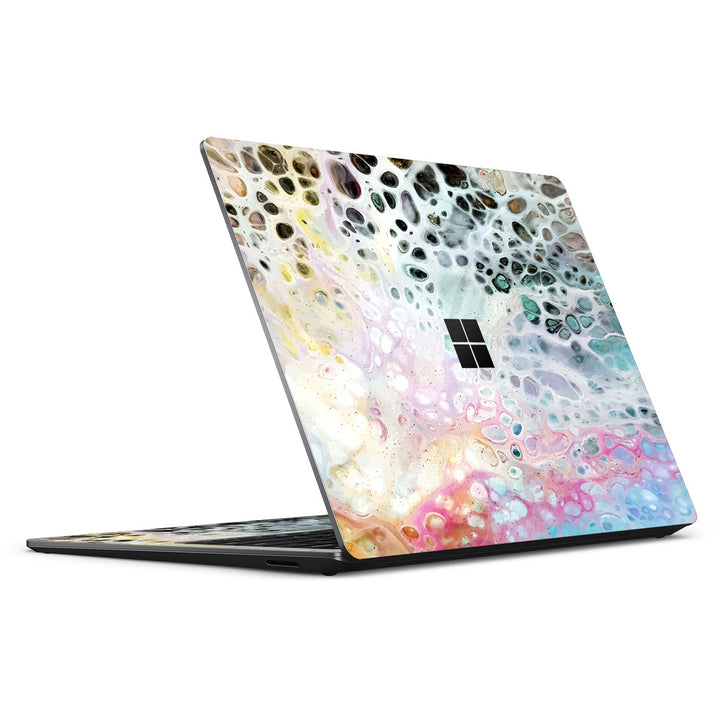 Surface Laptop 5 15" Oil Paint Series Rainbow Waves Skin
