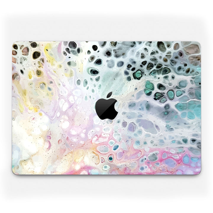 MacBook Pro 14" (2023, M2) Oil Paint Series Rainbow Waves Skin