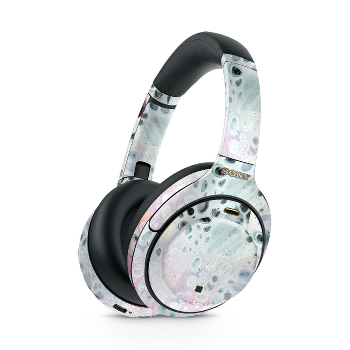 Sony WH-1000XM4 Oil Paint Series Rainbow Waves Skin
