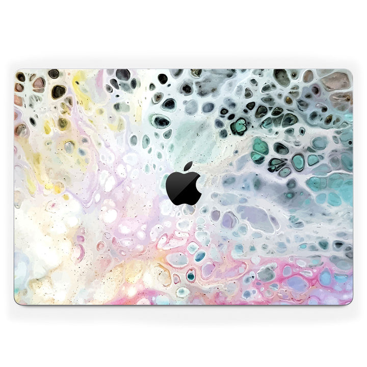 MacBook Pro 16" (2023, M2) Oil Paint Series Rainbow Waves Skin