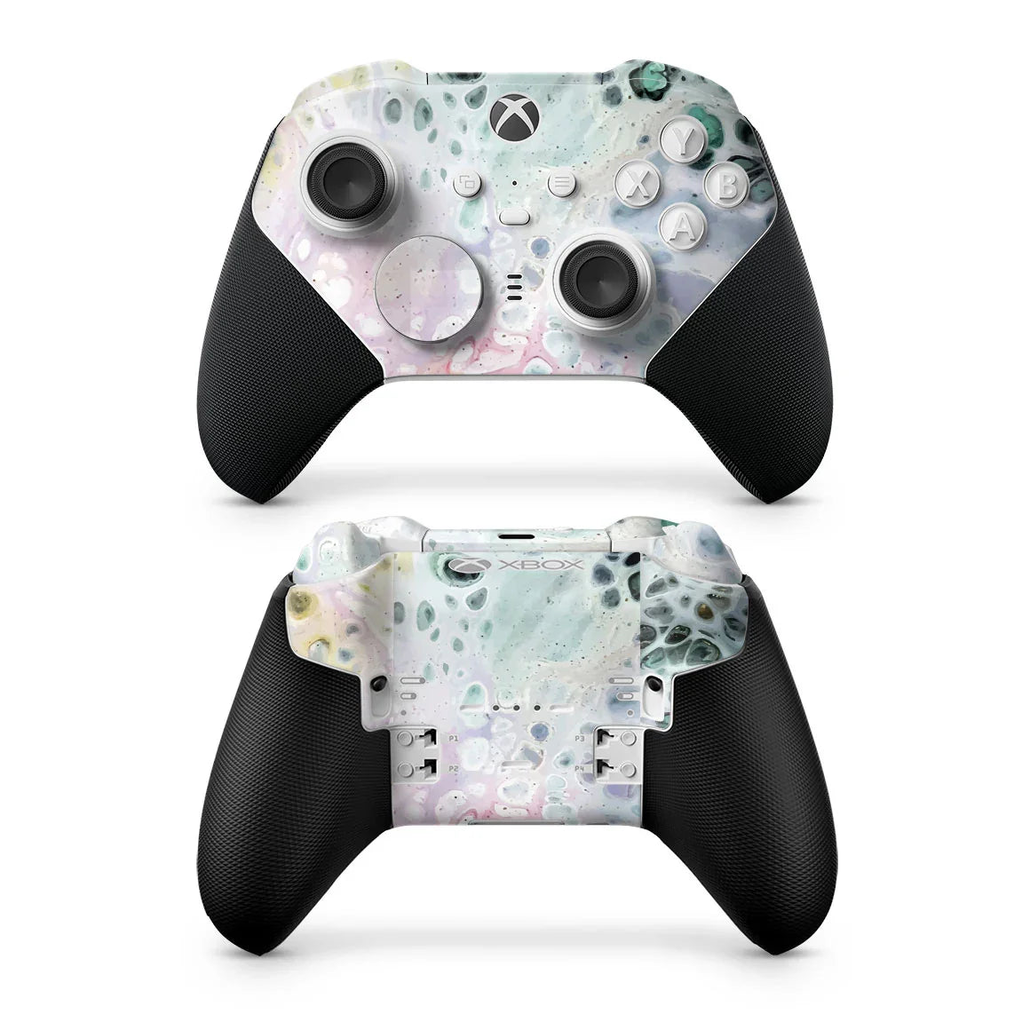Xbox Elite Series 2 Core Controller Oil Paint Series Rainbow Waves Skin