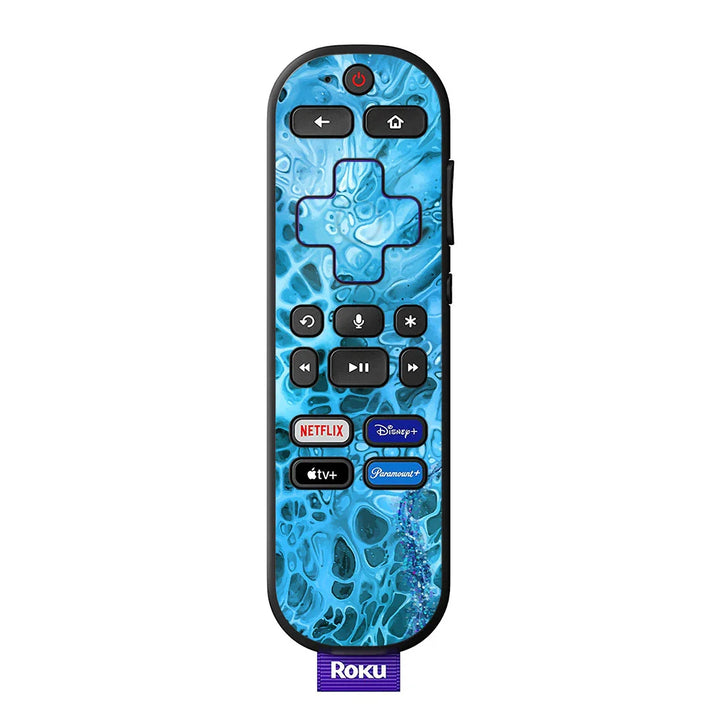 Remote Skin Roku Voice Remote Oil Paint Series Skins/Wraps & Covers – Slickwraps