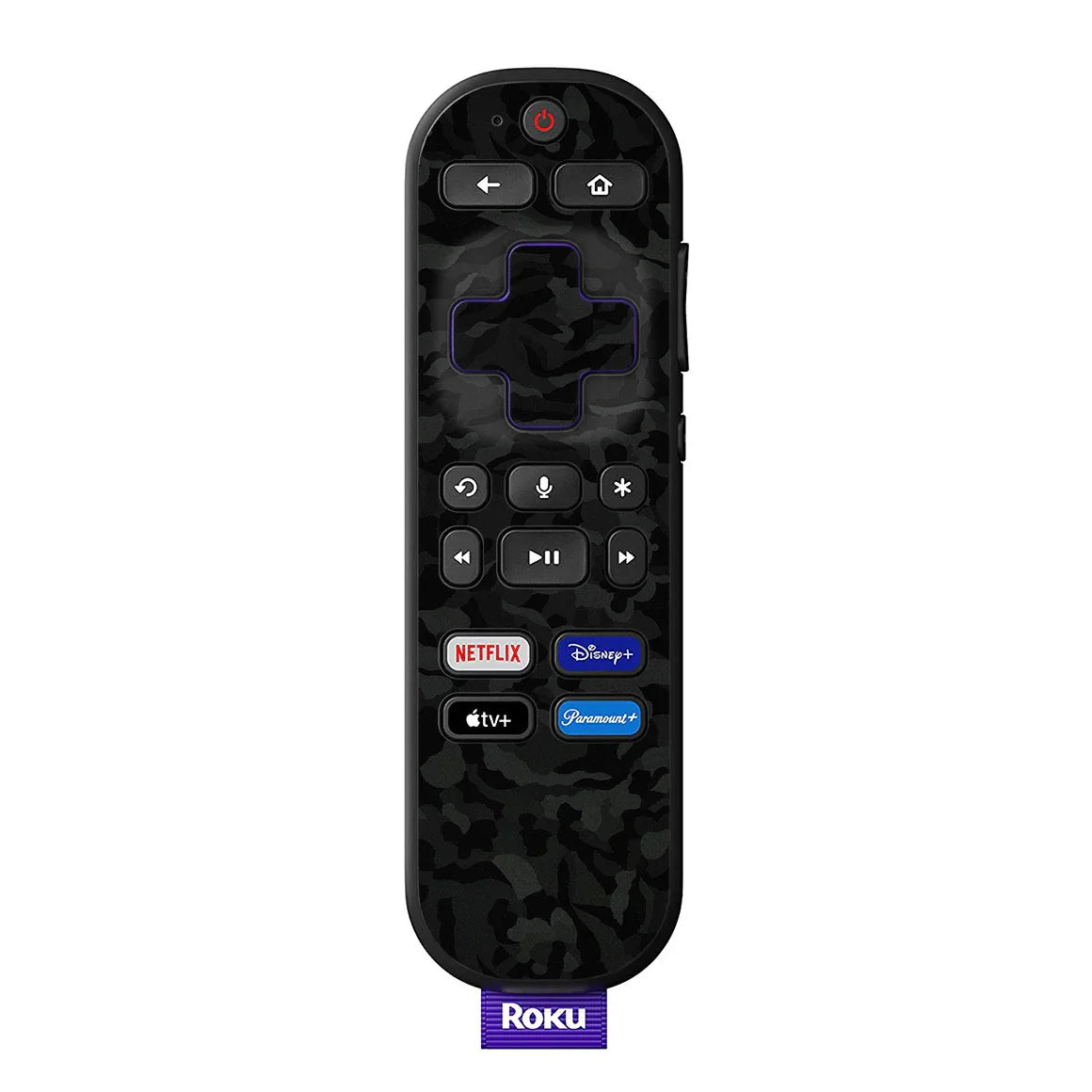 Roku Voice Remote Shade Series Black Skin