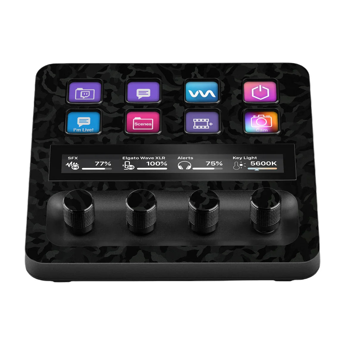 Elgato Stream Deck + Shade Series Black Skin