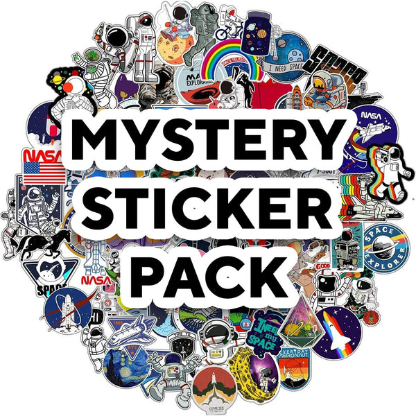 Astronaut - Mystery Sticker Pack - 50pcs