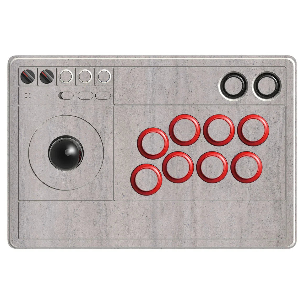 8Bitdo Arcade Stick Stone Series Concrete Skin