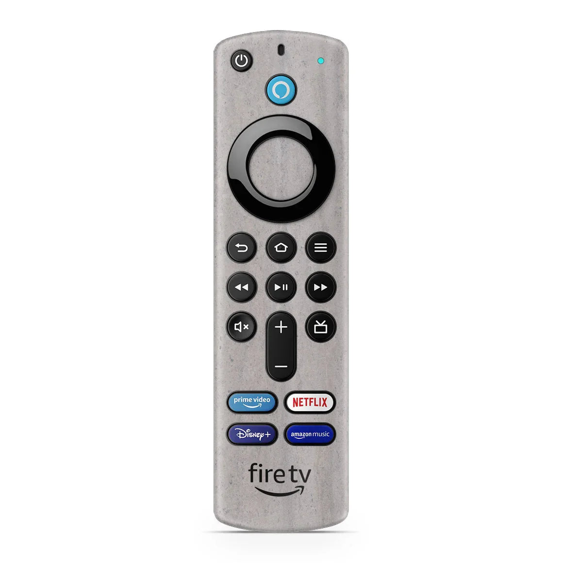 Amazon Fire TV Stick 4K Max Stone Series Concrete Skin