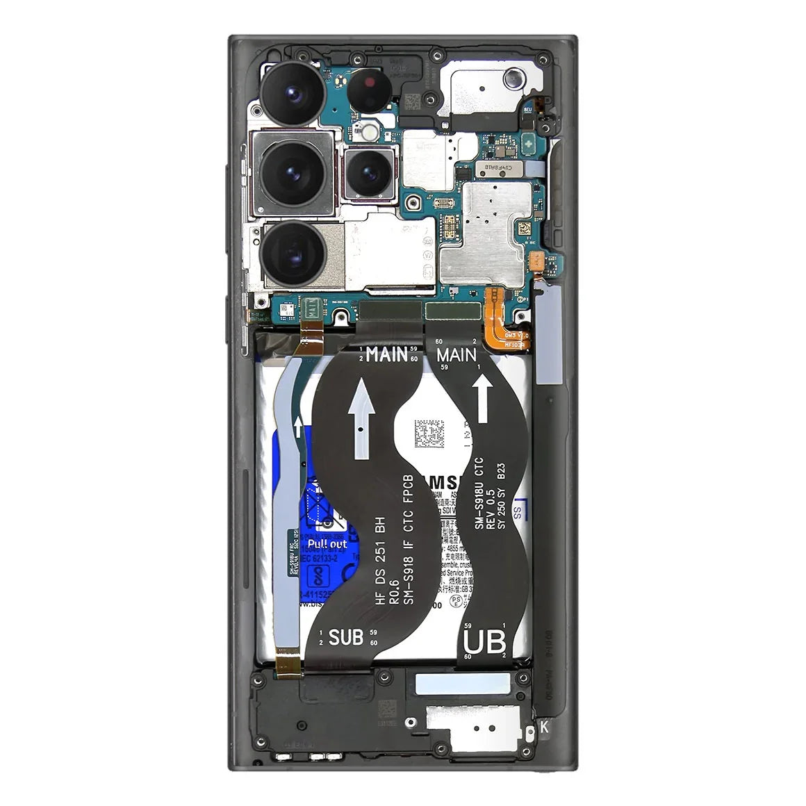 Galaxy S23 Ultra Transparent Skin