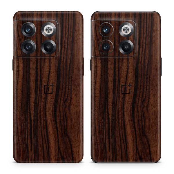 OnePlus 10T Wood Series Ebony Skin
