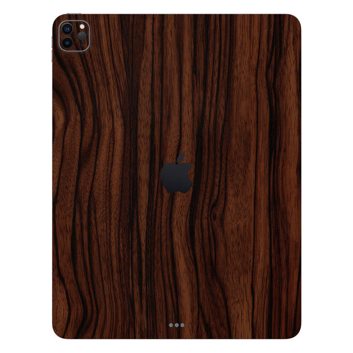 iPad Pro 12.9 Gen 6 Wood Series Ebony Skin