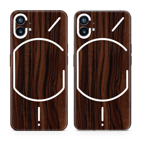 Nothing Phone 1 Wood Series Ebony Skin