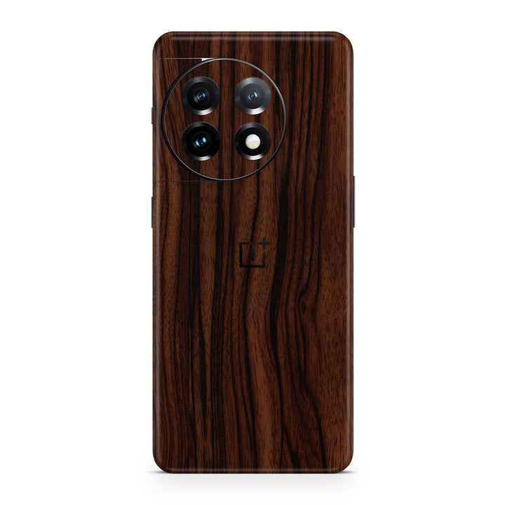 OnePlus 11 5G Wood Series Ebony Skin