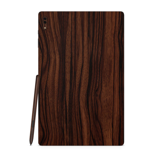 Galaxy Tab S8 Ultra Wood Series Ebony Skin