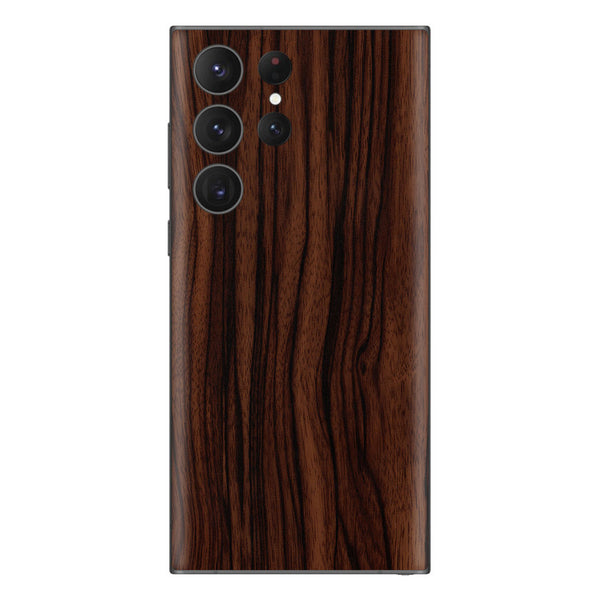 Galaxy S23 Ultra Wood Series Ebony Skin