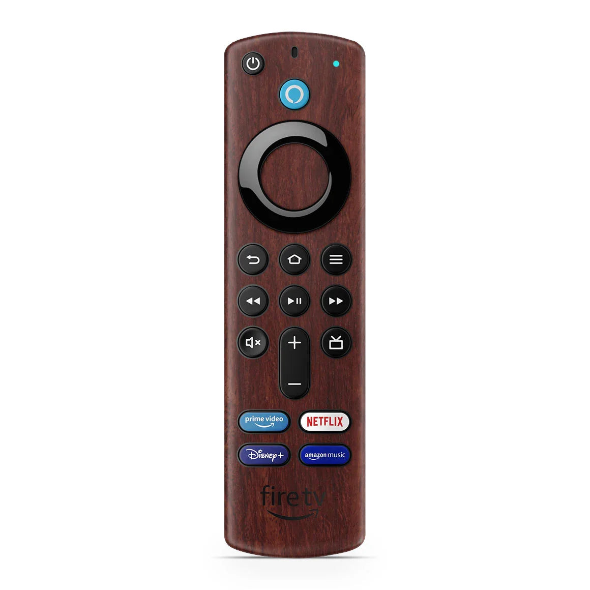 Amazon Fire TV Stick 4K Max Wood Series Mahogany Skin