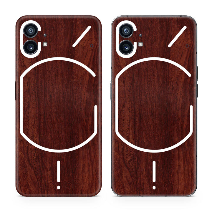 Nothing Phone 1 Wood Series Mahogany Skin